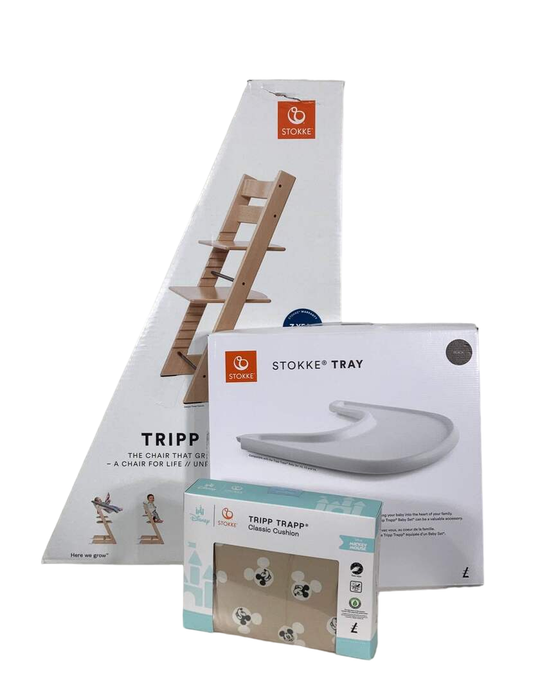 Shop Stokke Tripp Trapp Complete High Chair, Black, Mickey Celebration at Goodbuygears