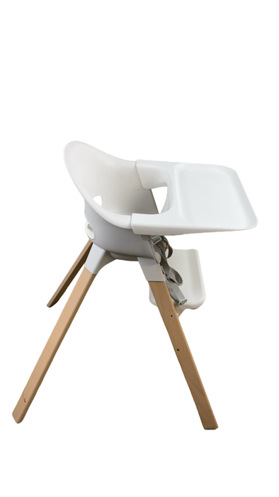 Shop Stokke Clikk High Chair, White at Goodbuygears