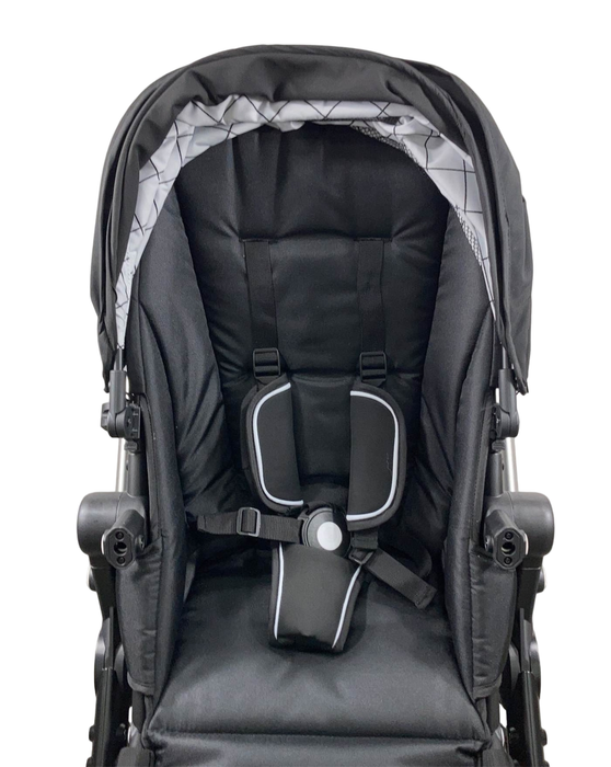 Shop Mockingbird Single 2.0 Stroller, 2025, Black, Silver With Penny Leather, Windowpane at Goodbuygears