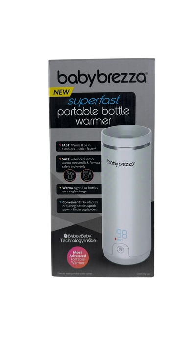 Shop Baby Brezza Super Fast Portable Bottle Warmer, White at Goodbuygears