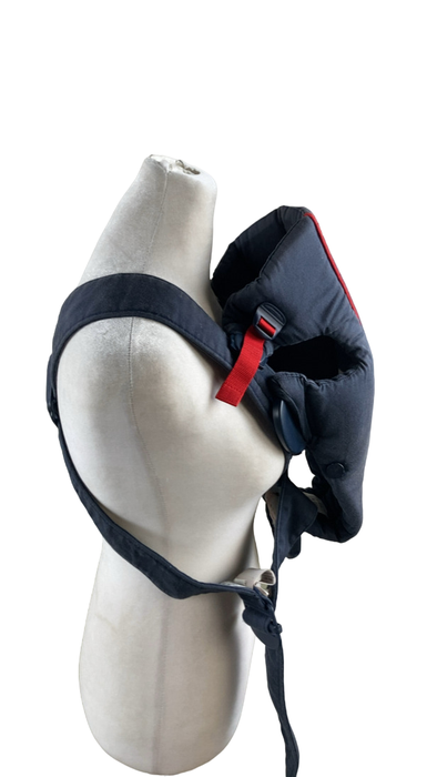 Shop BabyBjorn Baby Carrier Mini, Dove Blue 3D Jersey, Navy Blue & Red at Goodbuygears