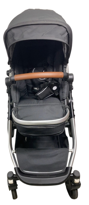 Shop Mockingbird Single 2.0 Stroller, 2024, Black, Silver With Penny Leather, Watercolor Drops at Goodbuygears