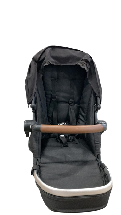 Shop Mockingbird 2nd Seat Kit 2.0, Black, Silver With Penny Leather, Windowpane at Goodbuygears
