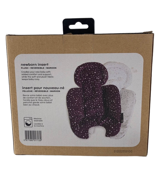 Shop 4moms Reversible Newborn Insert (new), Maroon Plush at Goodbuygears