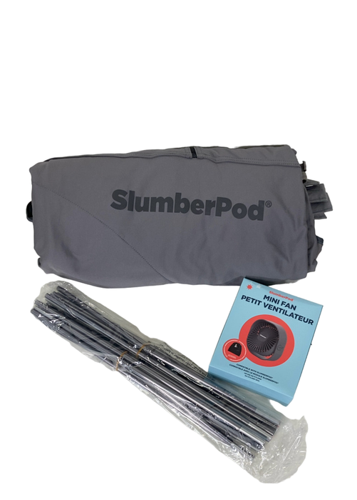 Shop SlumberPod 3.0 Sleep Canopy with Fan, Morning Mist Grey at Goodbuygears