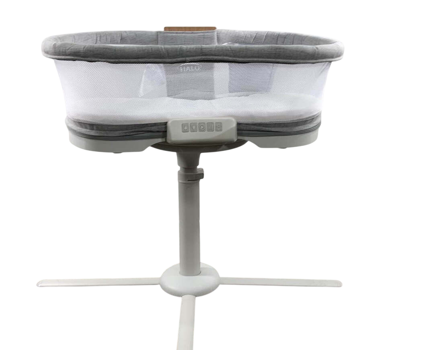 Shop Halo BassiNest Swivel Sleeper Luxe Series, Dove Grey Tweed at Goodbuygears