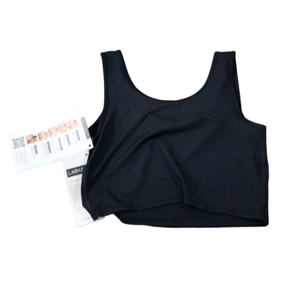 Shop Larken The Larken X Nursing Bra, Black, L at Goodbuygears
