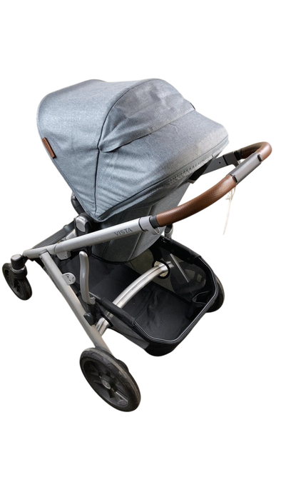 Shop UPPAbaby VISTA V2 Stroller, 2021, Gregory (Blue Melange) at Goodbuygears