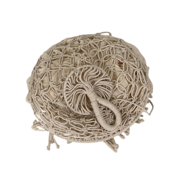 Shop Crane Baby Boho Crib Canopy, Beige Macrame at Goodbuygears