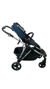 Shop Mockingbird Single to Double 2.0 Stroller, 2024, Sea, Silver With Black Leather, Windowpane at Goodbuygears