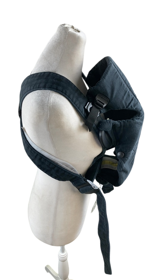 Shop BabyBjorn Baby Carrier Mini, Black Cotton at Goodbuygears