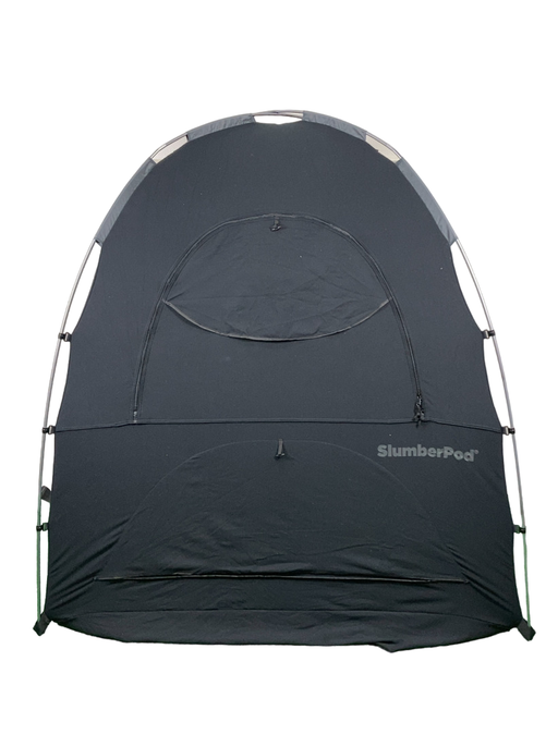 Shop SlumberPod 3.0 Sleep Canopy, Black with Gray Accents at Goodbuygears