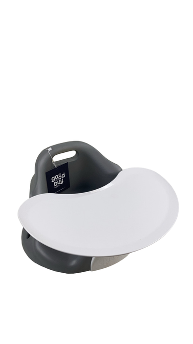Shop Upseat Baby Floor Chair and Booster Seat with Tray, Grey at Goodbuygears