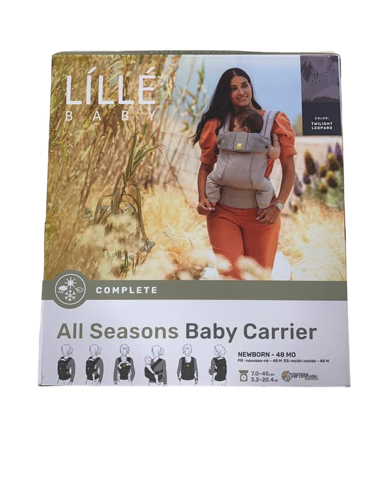 Shop Lillebaby Complete All Seasons Baby Carrier, Twilight Leopard at Goodbuygears
