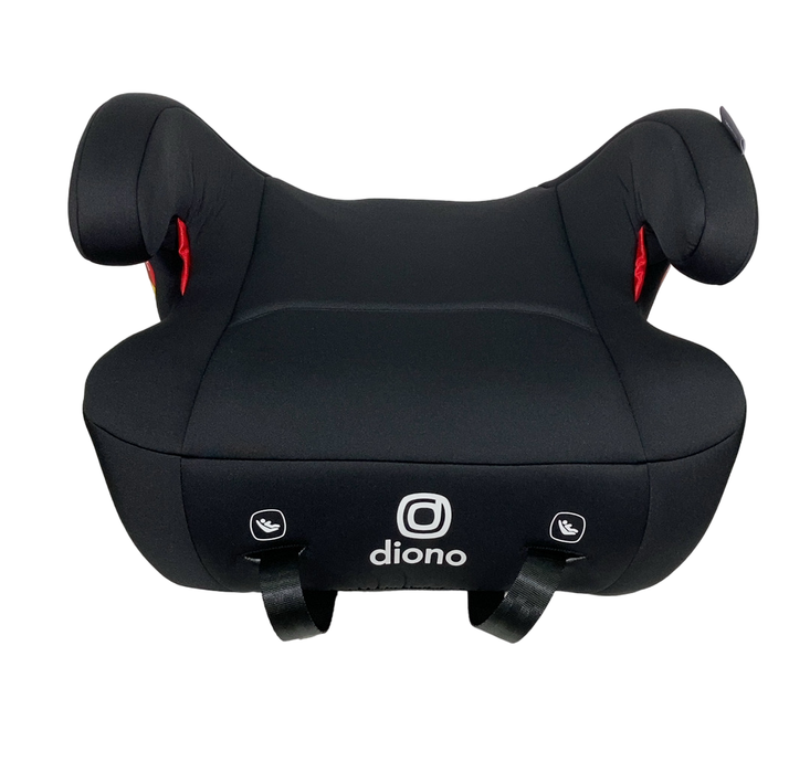 Shop Diono Solana 2 Backless Booster Seat, 2024, Black, With LATCH at Goodbuygears