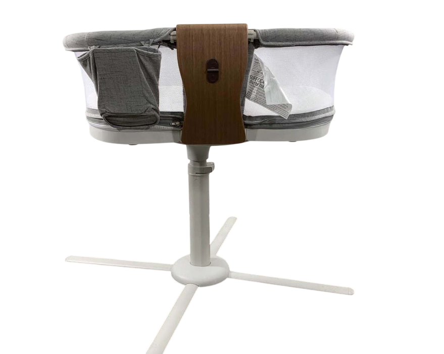 Shop Halo BassiNest Swivel Sleeper Luxe Series, Dove Grey Tweed at Goodbuygears