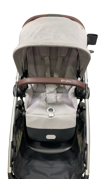 Shop Cybex Gazelle S Modular Stroller, 2024, Silver Frame, Lava Grey at Goodbuygears