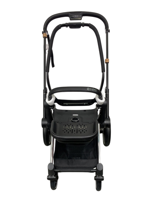 Shop Cybex PRIAM Stroller Frame And Seat, 2022, Chrome/Black at Goodbuygears