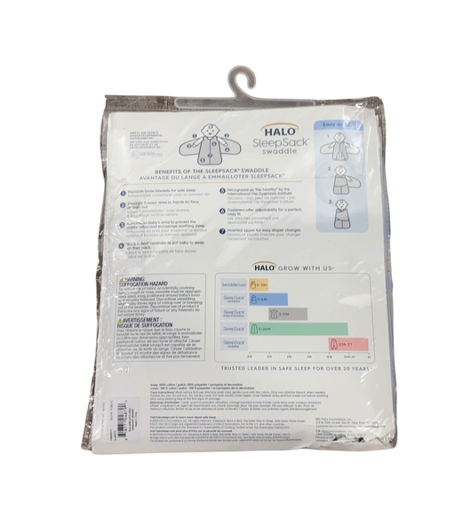 Shop Halo SleepSack Swaddle, Blue Safari Animals, Newborn at Goodbuygears