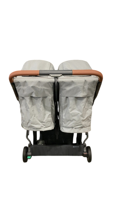 Shop UPPAbaby Minu Duo Stroller, 2024, Greyson(Charcoal Mélange/Carbon Frame/Saddle Leather) at Goodbuygears