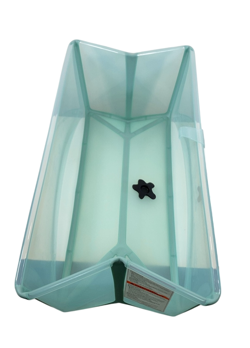 Shop Stokke Flexi Bath Foldable Baby Bathtub, Soft Mint, XLarge at Goodbuygears