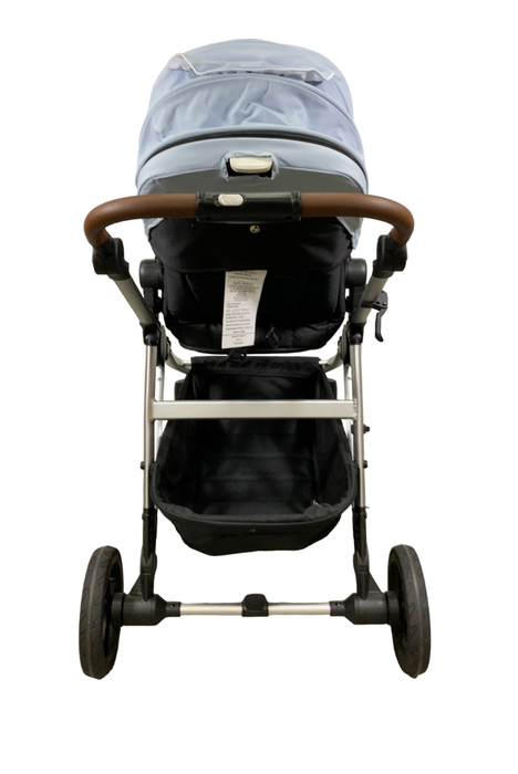 Shop Mockingbird Single to Double 2.0 Stroller, 2024, Silver With Penny Leather, Sky, Watercolor Drops at Goodbuygears