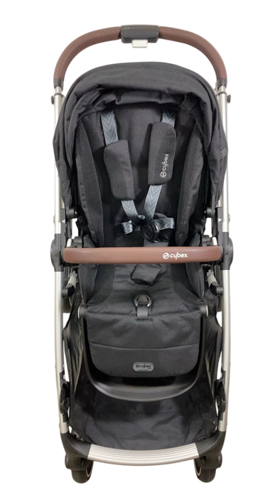 Shop Cybex Gazelle S Modular Stroller, 2023, Moon Black, Silver Frame at Goodbuygears