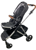 Shop Mockingbird Single 2.0 Stroller, 2024, Black, Silver With Penny Leather, Watercolor Drops at Goodbuygears