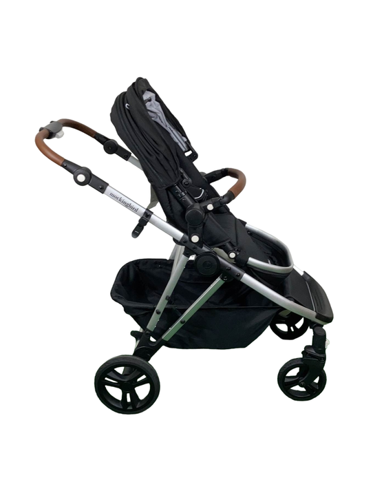 Shop Mockingbird Single to Double 2.0 Stroller, Silver with Penny Leather, Watercolor Drops, Black , 2024 at Goodbuygears