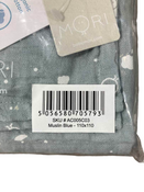 Shop MORI Organic Baby Blanket, Blue at Goodbuygears