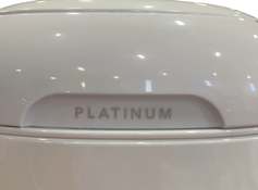 Shop Diaper Genie Platinum Diaper Pail, White at Goodbuygears