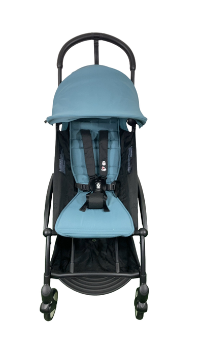 Shop Stokke YOYO3 Complete Stroller, 2024, Aqua, Black at Goodbuygears