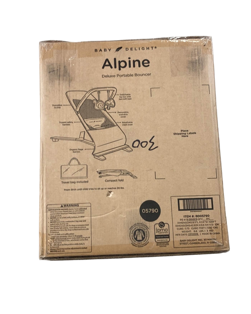 Shop Baby Delight Alpine Deluxe Portable Bouncer, Organic Sage at Goodbuygears