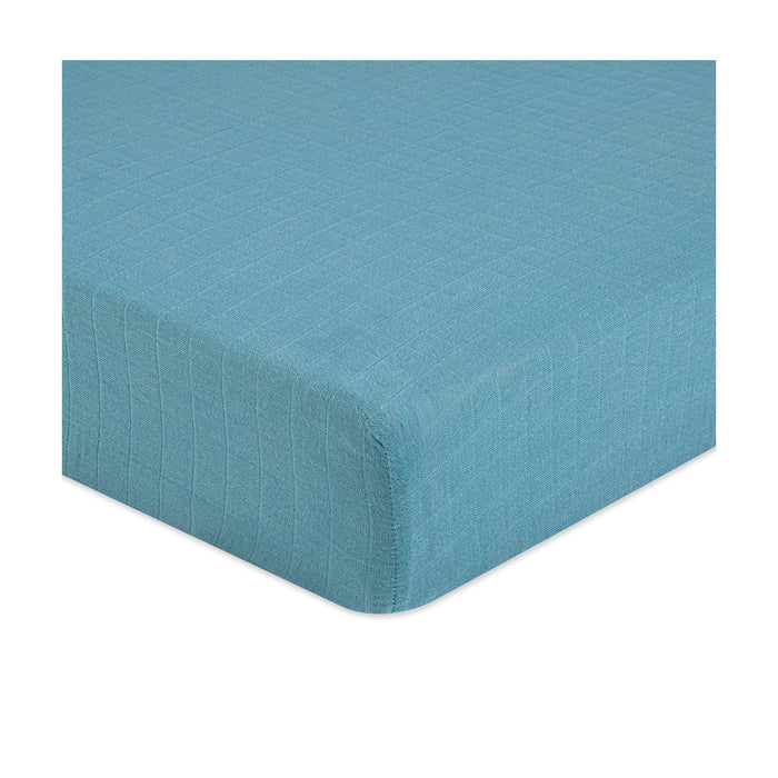 Shop Crane Baby Crib Fitted Sheet, Riverstone at Goodbuygears
