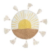 Shop Crane Baby Embroidered Round Pillow, Sun at Goodbuygears