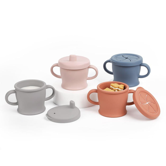 Shop Haakaa Silicone Sip-N-Snack Cup 8 oz at Goodbuygears