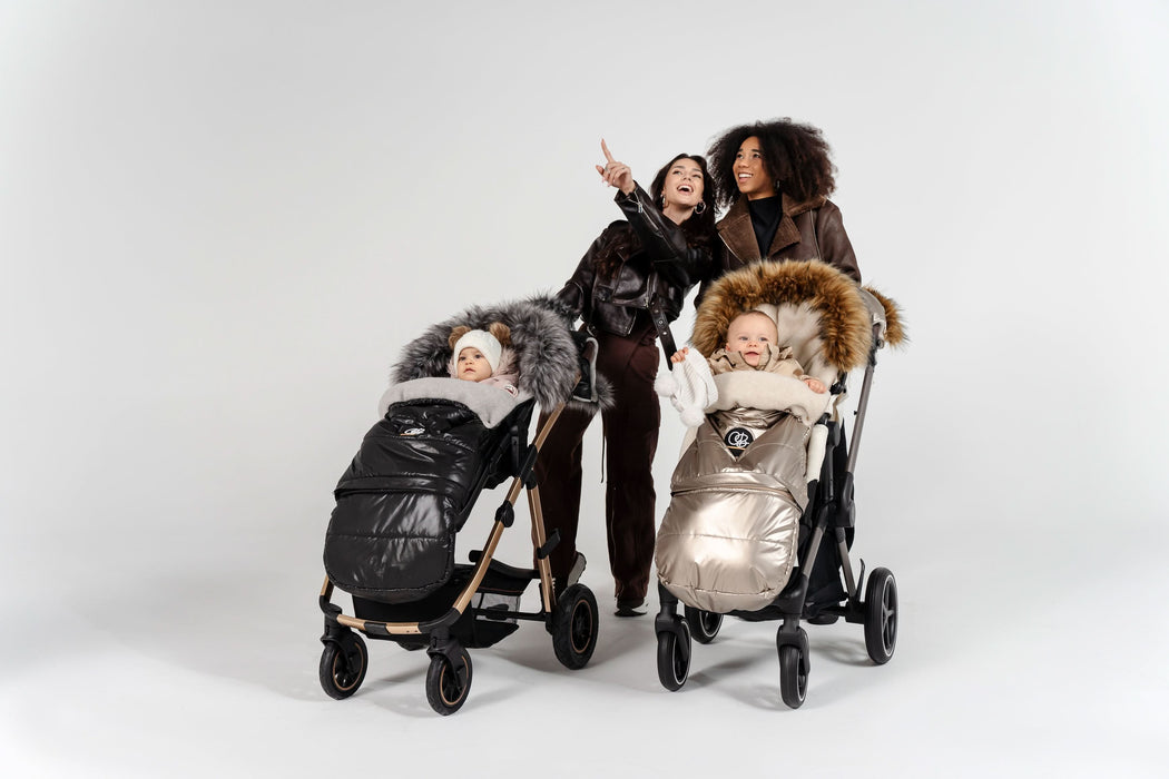 Shop Cover Baby Organic Premium Beige Wool Adjustable Footmuff, Pastel Gold at Goodbuygears
