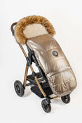 Shop Cover Baby Organic Premium Beige Wool Adjustable Footmuff, Pastel Gold at Goodbuygears
