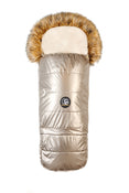 Shop Cover Baby Organic Premium Beige Wool Adjustable Footmuff, Pastel Gold at Goodbuygears