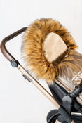Shop Cover Baby Organic Premium Beige Wool Adjustable Footmuff, Pastel Gold at Goodbuygears
