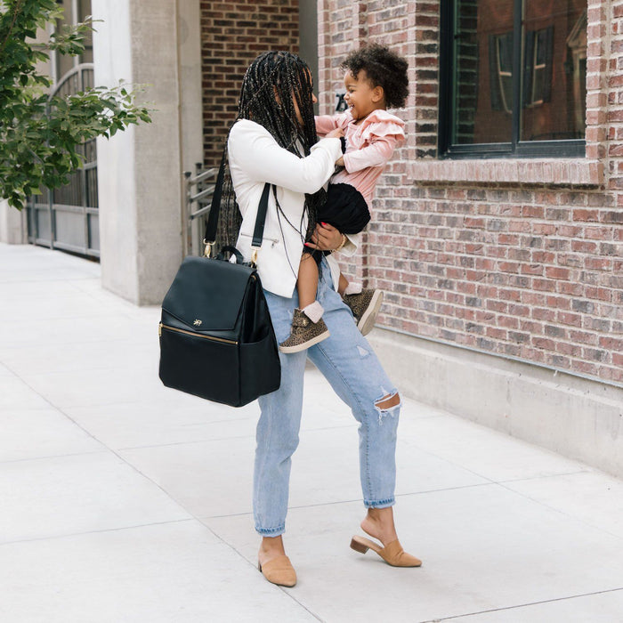 Shop Freshly Picked Classic Diaper Bag II, Ebony at Goodbuygears
