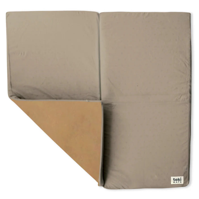 Toki Kids Standard Padded Play Mat 40" x 40", Cloud Sandcastle