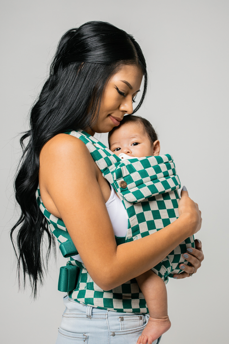 Shop Mabē The Monarch Carrier, Evergreen Check at Goodbuygears