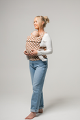 Shop Mabē The Monarch Carrier, Mocha Check at Goodbuygears