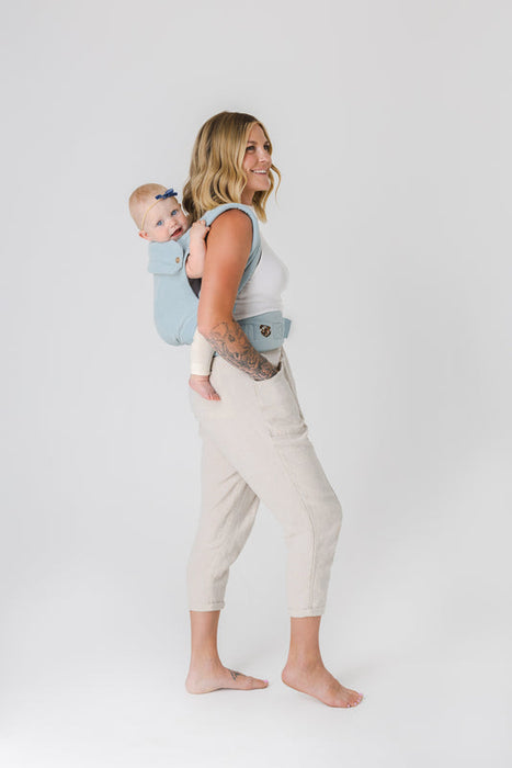 Shop Mabē The Monarch Carrier, Dream Wash Denim at Goodbuygears