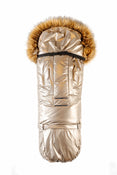 Shop Cover Baby Organic Premium Beige Wool Adjustable Footmuff, Pastel Gold at Goodbuygears