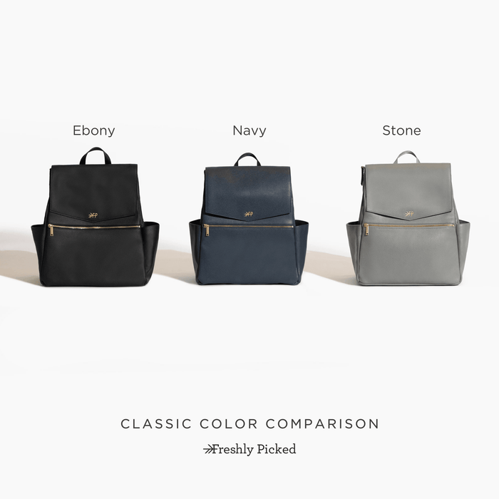 Shop Freshly Picked Classic Diaper Bag II, Ebony at Goodbuygears