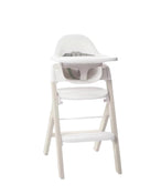 Shop Mockingbird High Chair, 2.0, Cloud Beech, White at Goodbuygears