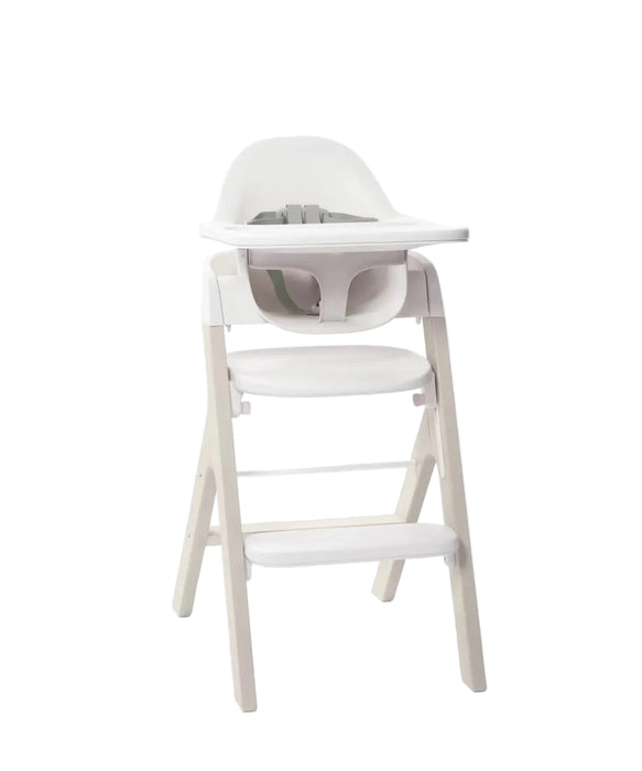Shop Mockingbird High Chair, 2.0, Cloud Beech, White at Goodbuygears