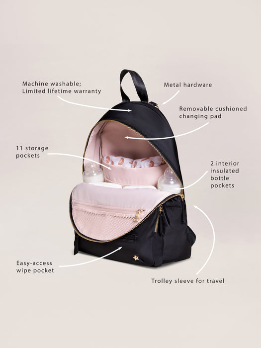 Shop JuJuBe Everyday Diaper Backpack, Black at Goodbuygears